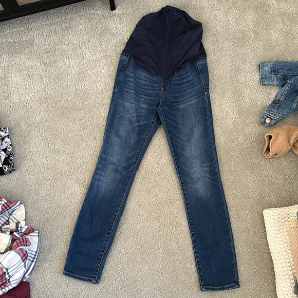 Madewell Over the Belly Skinny Maternity Jeans - Picture 2 of 2